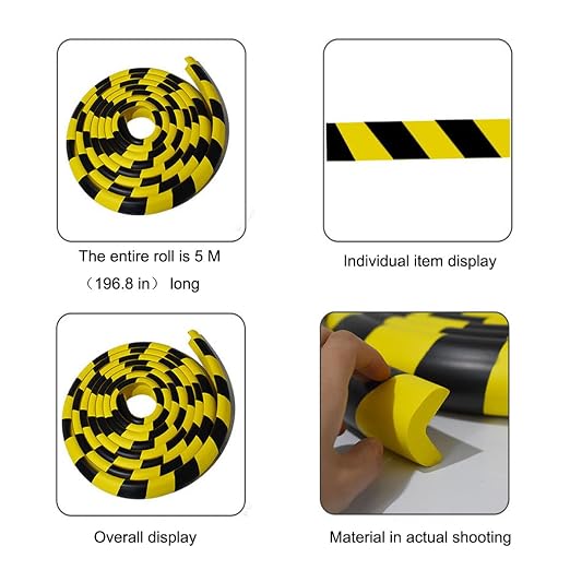 Heavy-Duty Wall & Corner Guards – 5M Self-Adhesive NBR Rubber Protection - Image 4