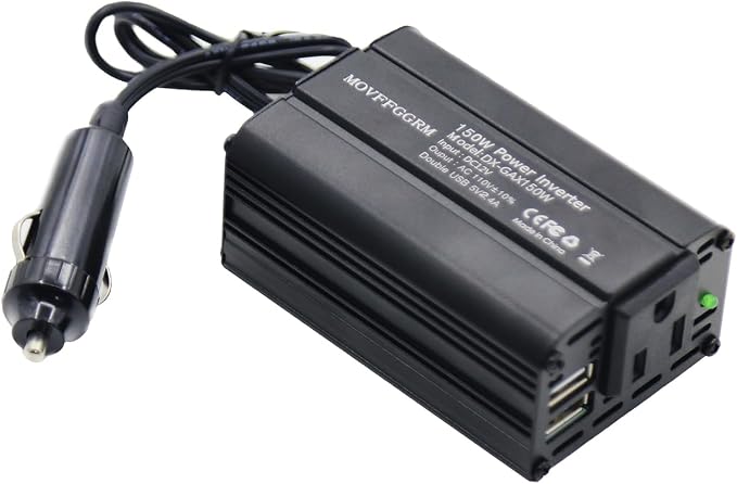150W Power Inverter 12V DC to 110V AC Car Plug Adapter Outlet Converter - Image 5
