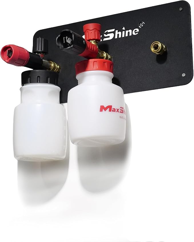 Maxshine 1/4" Universal Quick Connect Foam Cannon Holder – Wall-Mounted - Image 8