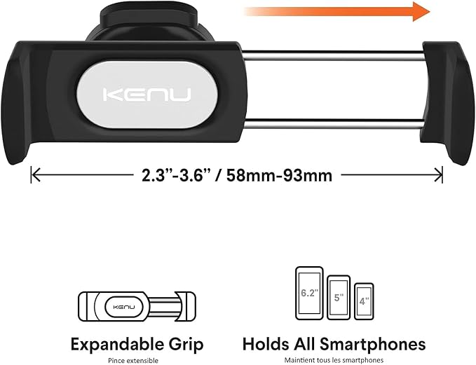 Kenu Airframe Pro | Universal Vent Car Phone Mount Holder - Image 6