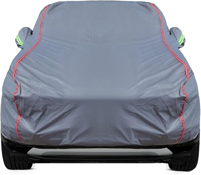 Breathable New Material, Waterproof Car Cover, Locks and Zipper Doors, by QUYDDC