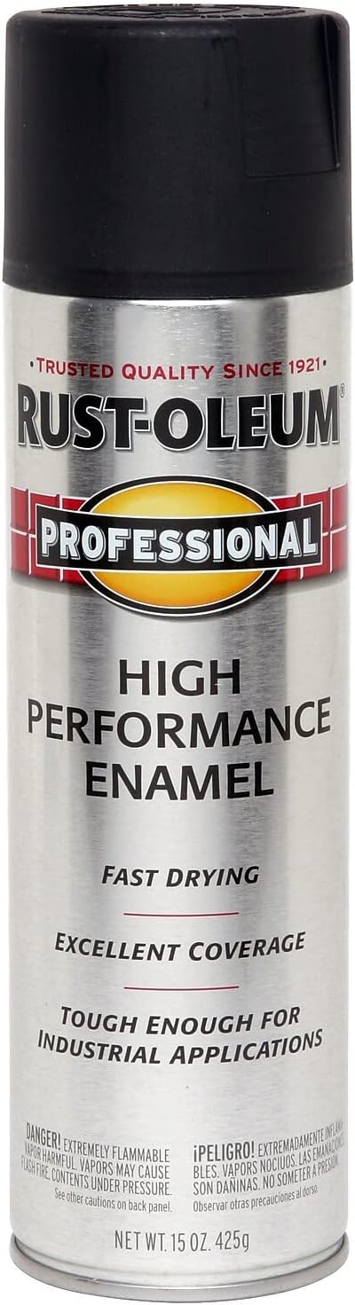 Rust-Oleum 239107 Professional High Performance Enamel Spray Paint, 15 Oz by Rust-Oleum