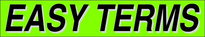 Ez-line Vinyl Windshield Stickers 3 Dozen 15 Inch Chartreuse Slogan Dealership - Image 4