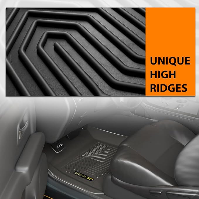 G-PLUS Floor Mats Fit for Dodge Ram 1500 2009-2024/Fit Dodge Ram 2500 3500 - Image 8