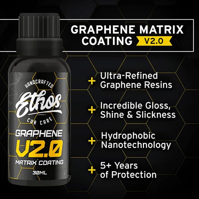 Ethos Handcrafted Car Care Graphene Matrix Coating - Image 2