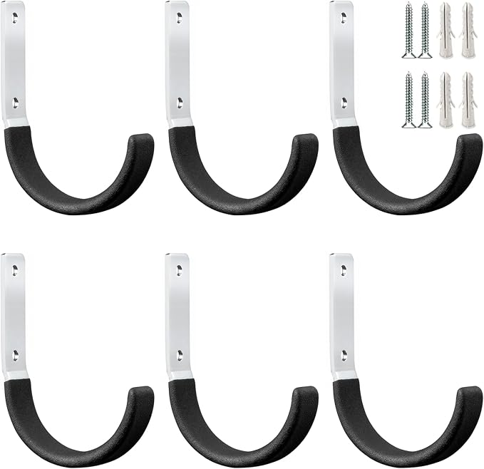 Heavy Duty Steel Garage Hooks, Garage Storage Utility Hooks, Heavy Duty Garage by GeeWatom