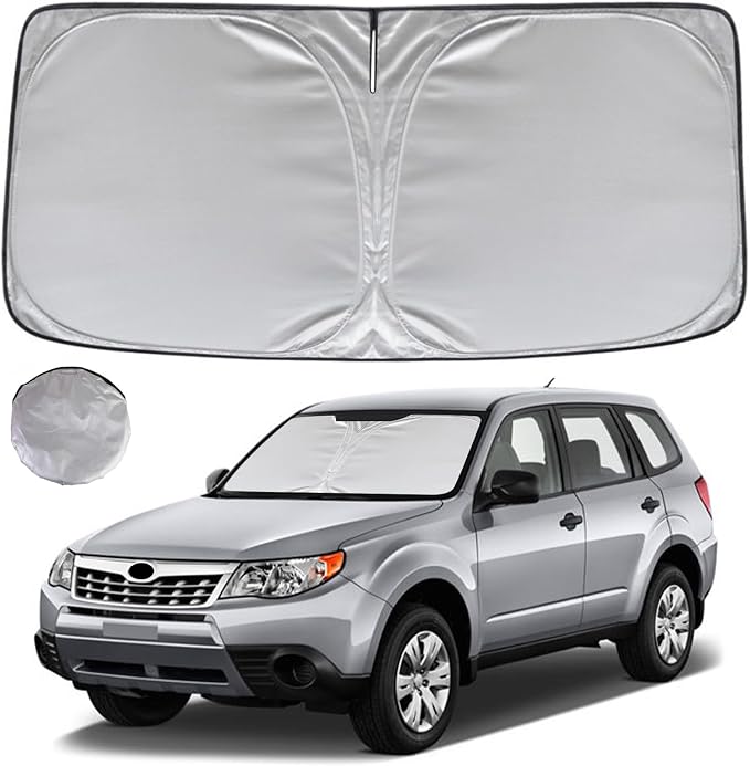 KAYZT Windshield Sun Shade for 2009-2013 Su-baru Forester Foldable Sunshade by KAYZT