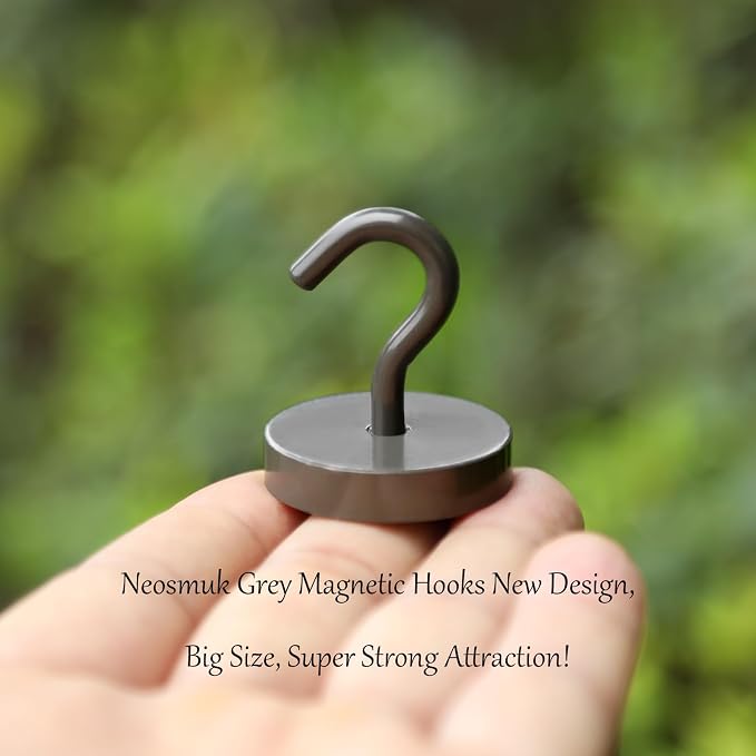Neosmuk Magnetic Hooks, Cruise Ship Essentials, 120lb+ Heavy Duty Magnetic Hooks - Image 3