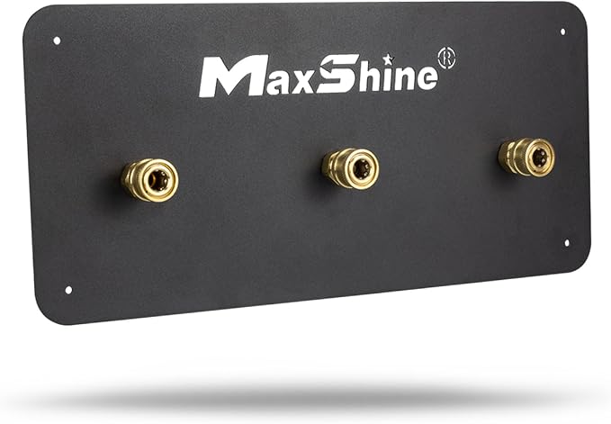 Maxshine 1/4" Universal Quick Connect Foam Cannon Holder – Wall-Mounted by Maxshine