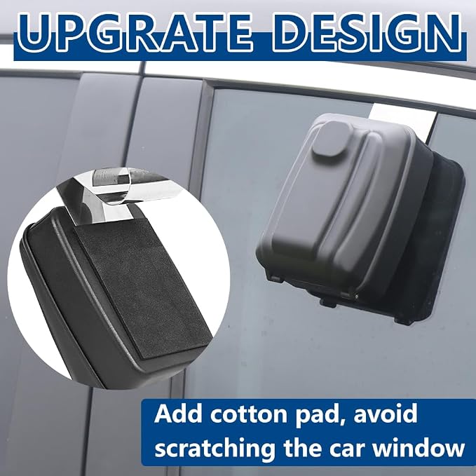 Car Window Punch Button Lock Box, Sturdy Waterproof Large Capacity Lock Box - Image 2
