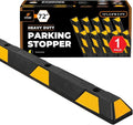 Xpose Safety 72" Heavy Duty Rubber Parking Stopper – 1 Pack Wheel Blocks by XposeSafety