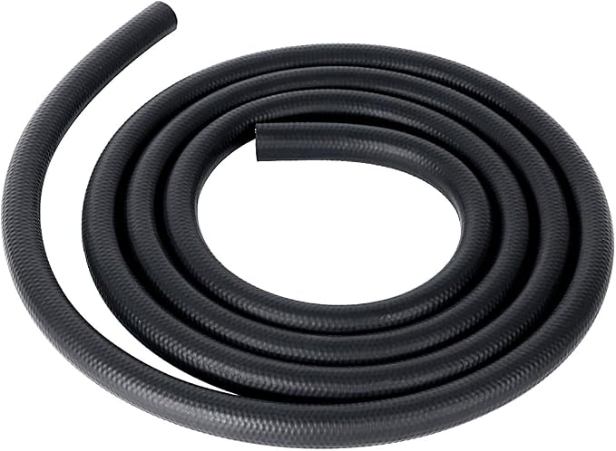 LokoCar Rubber Fuel Hose Line Push Lock 3/16" ID SAE 30R7 NBR 5ft 300PSI Black by GetToKnowEachOther
