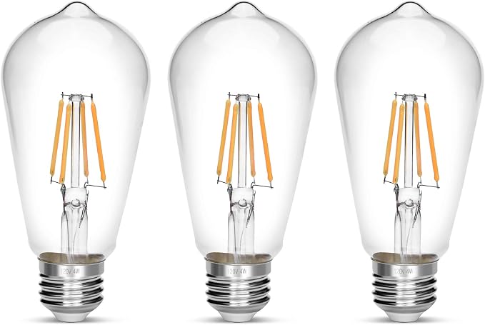 LED Edison Bulb, Antique 40W Vintage Bulb, E26 Non Dimmable Led Bulb 450 Lumens by NOTOC