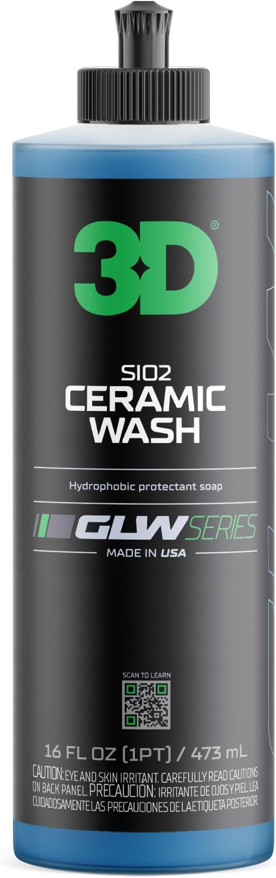 3D SiO2 Ceramic Wash & Wax Soap GLW Series – pH Neutral Car Shampoo by 3DCarCare