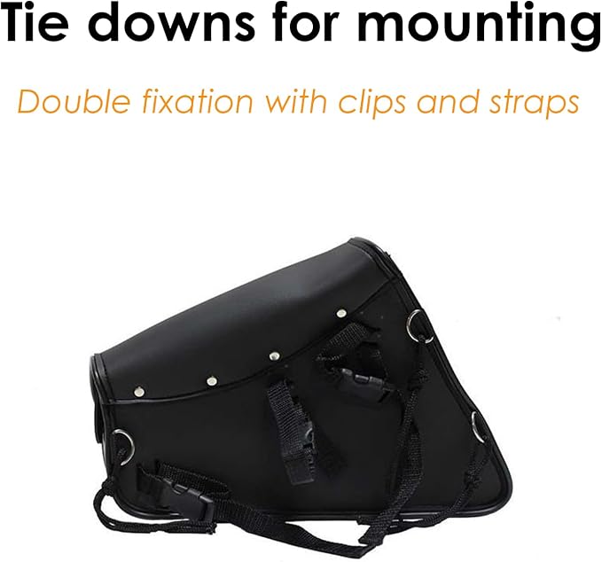 GARGOYLE BELLS Premium Naked Leather Swing Arm Bag - Image 2
