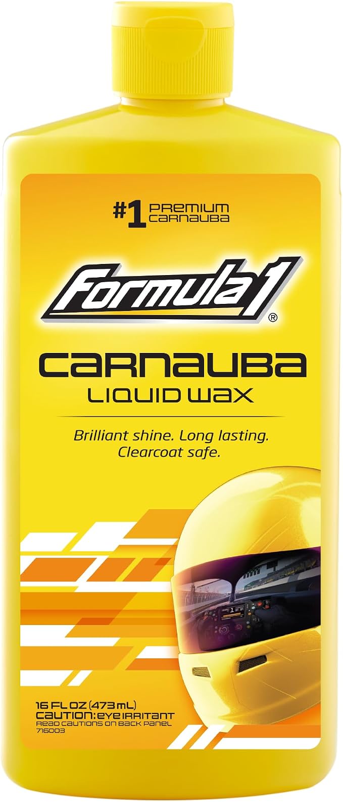 Formula 1 Carnauba Liquid Car Wax, High Gloss Shine & Protection by Formula1