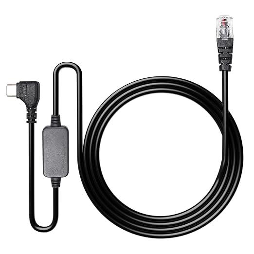 USB-C to RJ11 Plug Cable, Radar Detector Cable by Sousery