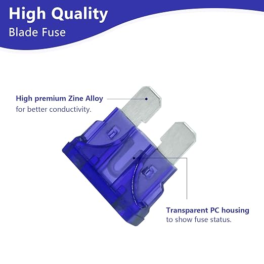 3 Amp Standard Fuse, 3A Car Blade Fuses - Image 3