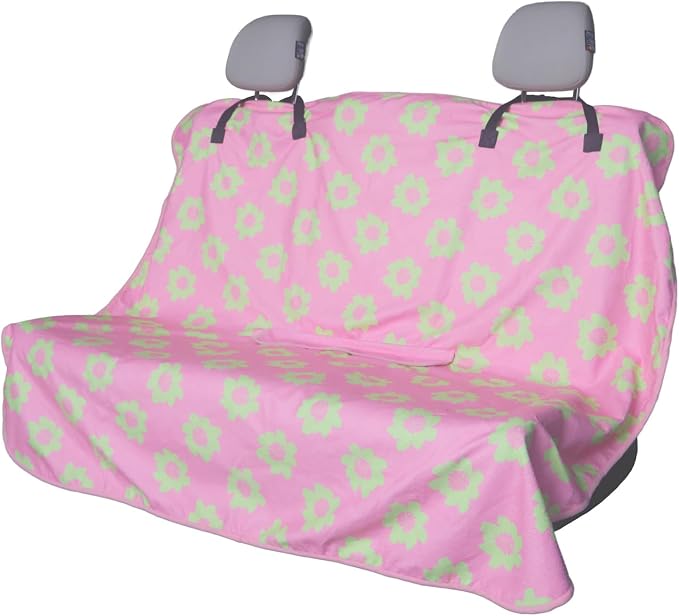 Back Seat Cover for Car Trucks Van SUV, Waterproof Rear Bench Towel Seat Covers by LoyaGour