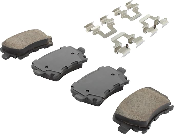 Premium Ceramic Rear Brake Pads Compatible - Image 2