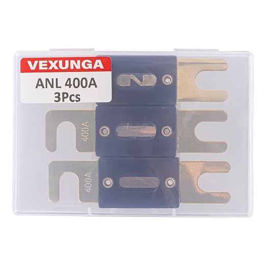 400A ANL Fuse 400 Amp Inline Blade Fuses 32V - Image 5