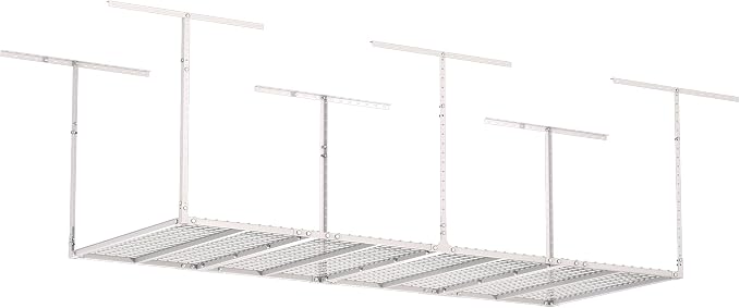 GIOTORENT 3x8FT Heavy Duty Overhead Garage Storage Rack - Image 8