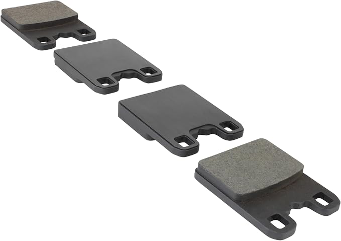Premium Semi-Metallic Rear Brake Pads Compatible - Image 2