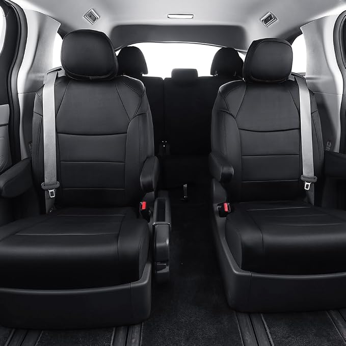 EKR Sienna Seat Covers for 2011-2020 Toyota Sienna XLE, Limited Premium - Image 6