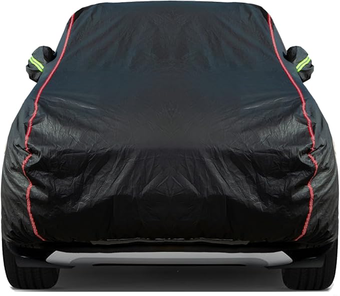 Breathable New Material, Waterproof Car Cover, Locks and Zipper Doors, by QUYDDC