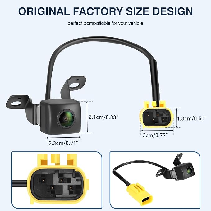 Rear View Backup Camera Fit for Kia Sorento 2014-2015, Reversing Parking Assist - Image 5