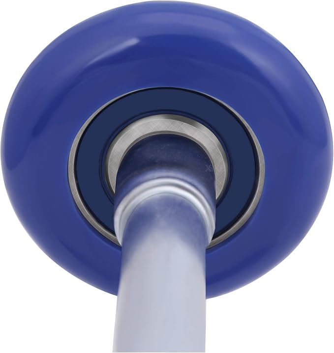 XiKe 10 Pack Blue 2" Nylon Garage Door Roller 4" Stem, Quiet/Durable and High - Image 4