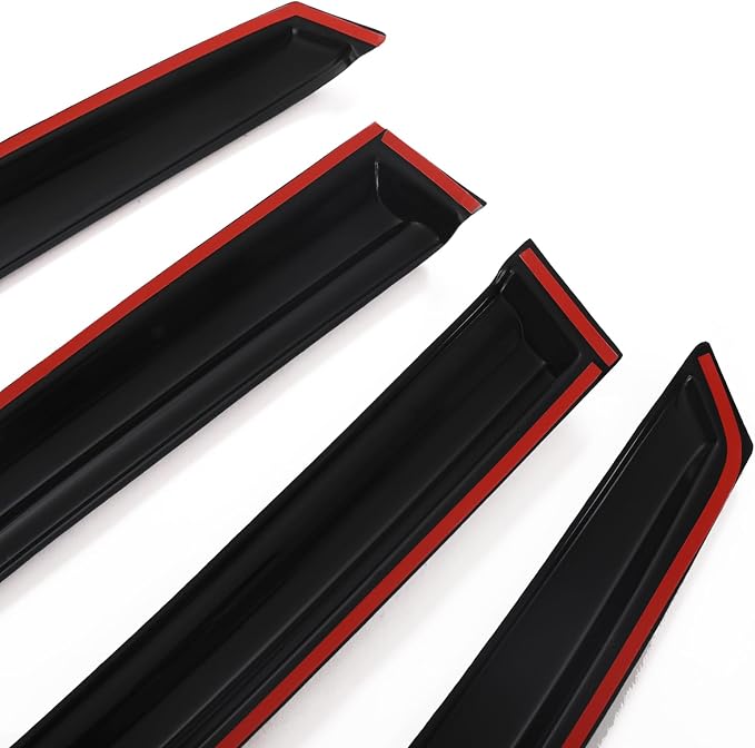 Rain Guards Side Window Visor Vent Outside Mount - Image 8