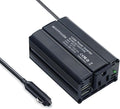 150W Power Inverter 12V DC to 110V AC Car Plug Adapter Outlet Converter by Movffggrm