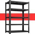 84" H x 47.24" W 5 Tier Metal Garage Shelves, 3000 LBS Adjustable Storage by SYLOUGH