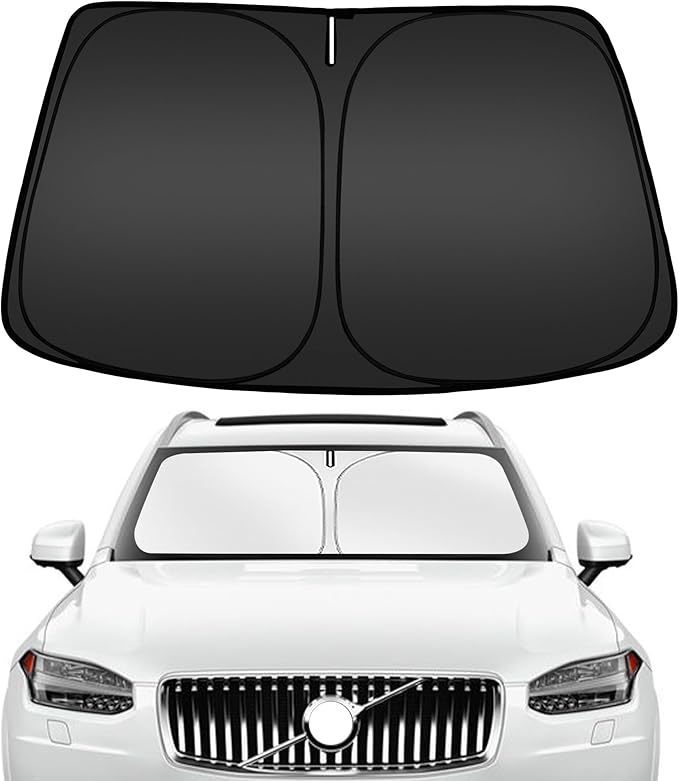 ARISMOTOR Windshield Sun Shade for Volvo XC90 2016-2025 2026, Custom Fit by ARISMOTOR