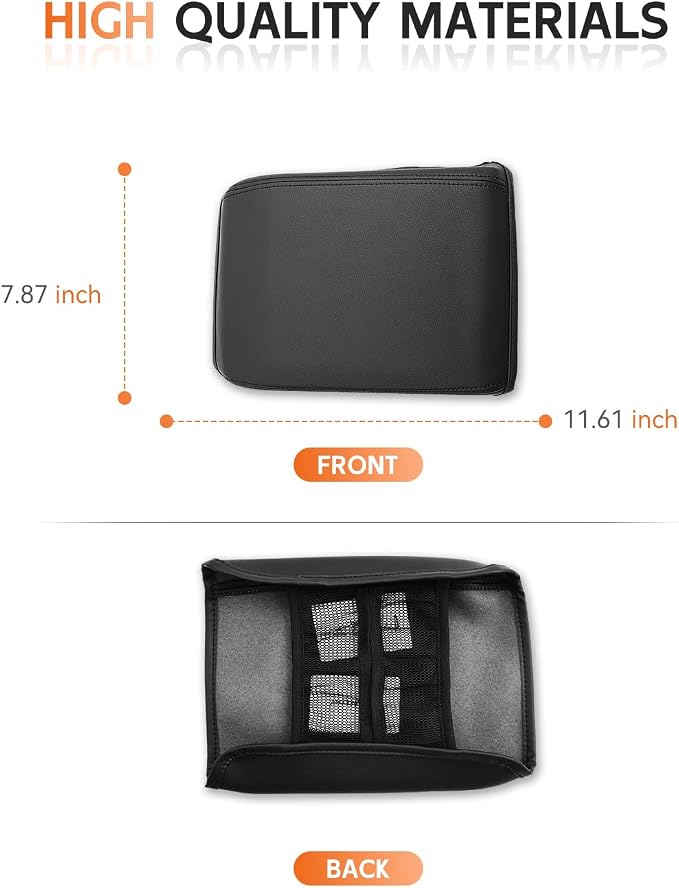 CDEFG for 2024 2025 Toyota Tacoma Center Console Cover Armrest Box Cover for - Image 7