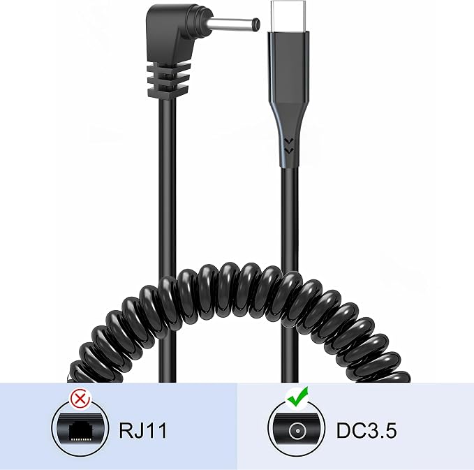 Radar Detector Cable, USB-C to DC3.5 Plug Charging Kit, - Image 4