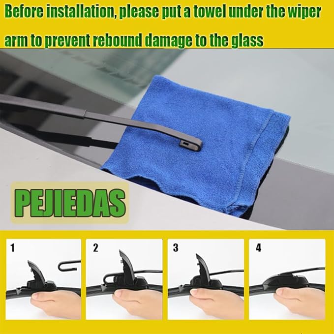 Front Wiper + Rear Wiper Blades - Image 6