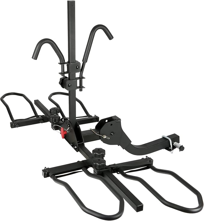 WEIZE Hitch Bike Rack, Wobble Free Smart Tilting Folding Bicycle Car Racks by WEIZE
