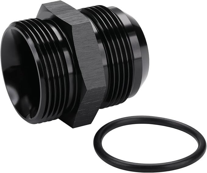 20AN Male Flare to 20AN ORB O-ring Boss Fuel Pump Rail Adapter Fitting Aluminum - Image 5