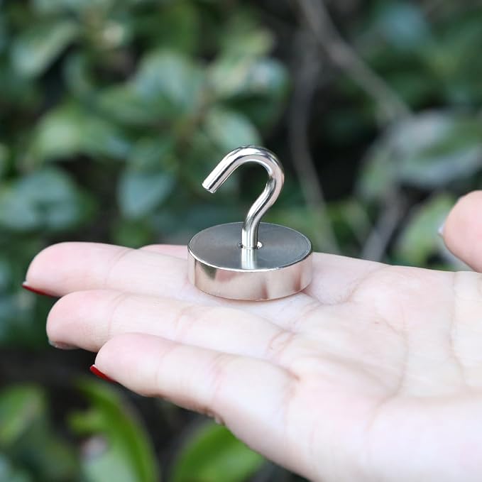 Neosmuk Magnetic Hooks, Cruise Ship Essentials, 80lb+ Heavy Duty Magnetic Hooks - Image 2