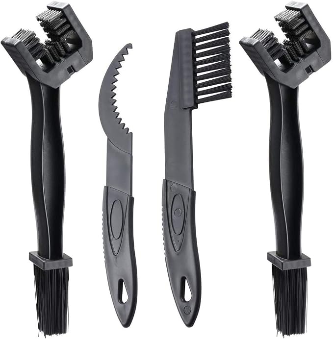 Chain Crankset Brush Bicycle Chain Cleaner Tool by Dymoece