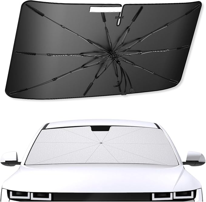 SXCY for 2022-2024 2025 Hyundai Ioniq 5 Windshield Umbrella Sunshade 2023 2024 by SXCY