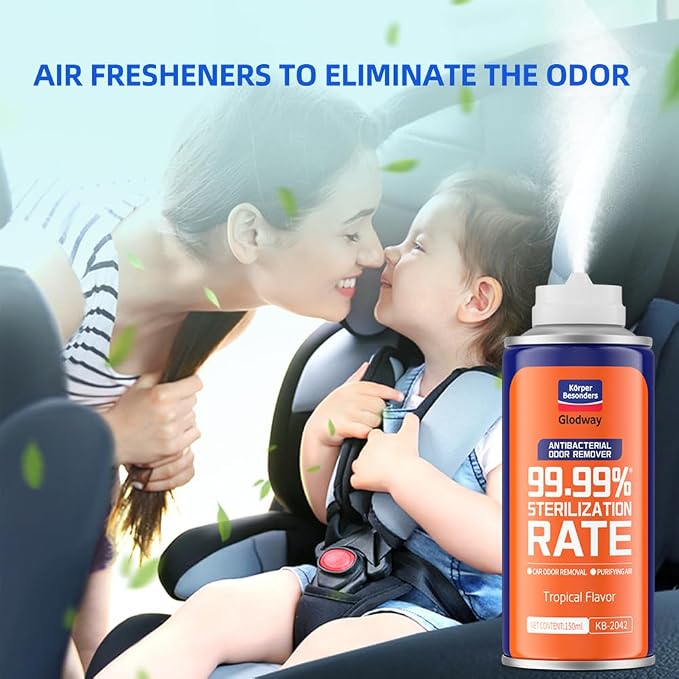 Glodway Whole Car Air Refresher, Odor Eliminator Remover Spray - Image 7