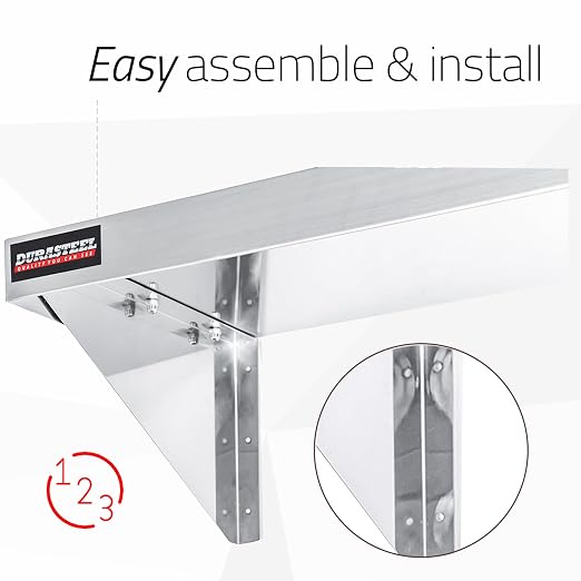 DuraSteel Heavy Duty Wall Mount Shelf - Image 6