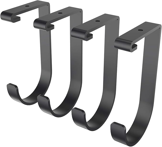 FLEXIMOUNTS 4 Pack Add On Storage Flat Hook Accessory by FLEXIMOUNTS