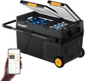 BougeRV 12 Volt Car Refrigerator, CRD2 43 Quart Portable Fridge Freezer by BougeRV