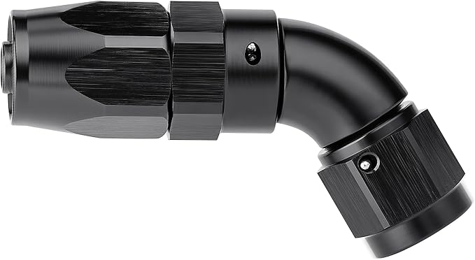EVIL ENERGY 6AN 60 Degree One Piece Full Flow Hose End Fitting Swivel by EVILENERGY