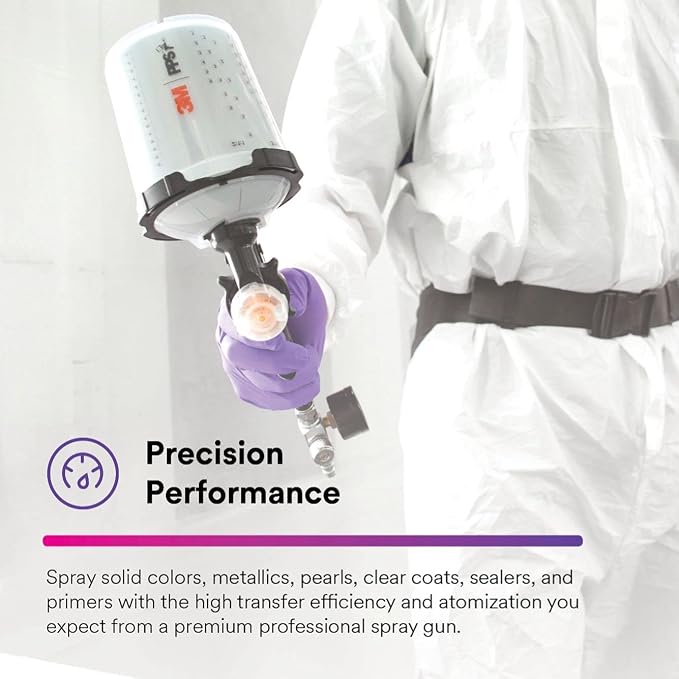 3M Performance Gravity HVLP Atomizing Head Refill Kit, Size 1.4, - Image 6