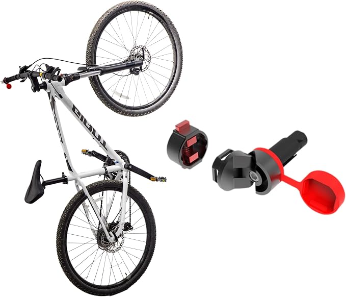 Road Bike Handlebar Wall Mount, Space-Saving & Easy Installation, Sturdy Garage by Unknown